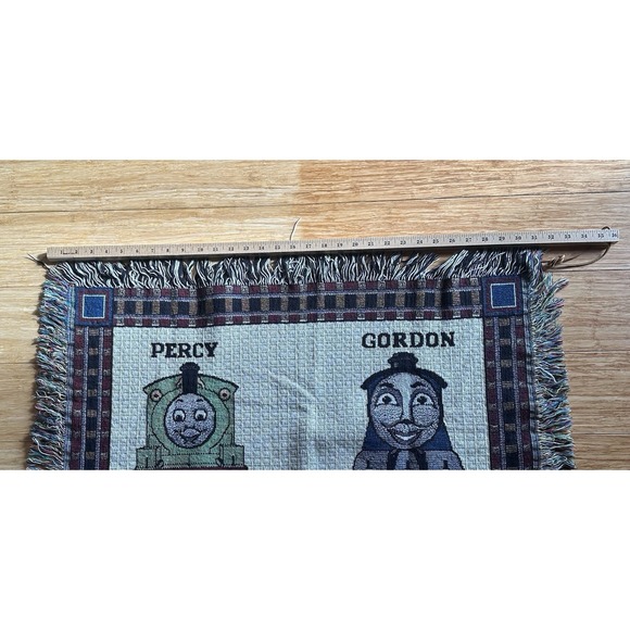 Thomas The Train Tank Engine Woven Tapestry Throw Blanket - Picture 8 of 9